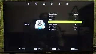 How To Enable & Disable Auto Sound Volume On Allview TV