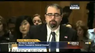 Senate Hearing on Digital Currencies - Bitcoin - November 18, 2013 - Round 1, Part 2