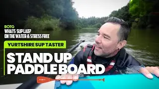 Trying SUP Stand Up Paddle Boarding for the First Time!