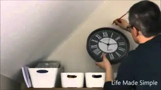 Hanging a clock