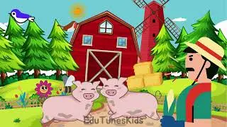 Old MacDonald Had a Farm | Fun Farmyard Adventures by EduTunesKids