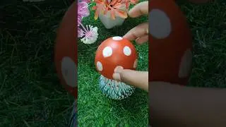 DIY Mushroom🍄| Mushroom Craft Idea #artwithkanchan