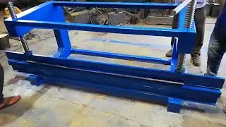 Cover bending machine.. #machine #springplatform #reels #shutter #rollingshutter #viral 