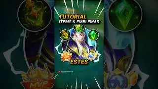 TUTORIAL ESTES - BUILD & EMBLEMAS 🔥 #mobilelegends #mlbb #editmlbb #tutorial #mlbbph