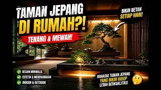 Garden Japanese Style Modern Indoor & Outdoor | Desain Taman Tenang & Estetik
