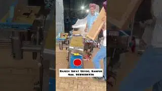 Raised Panel Banane Wali Randa Machine | Heavy Duty Cutter Demo | Rajeev Ispat Udyog
