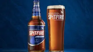 Spitfire Amber Kentish Ale 4.5% ABV - SwillinGrog Beer Review