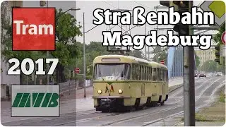 Straßenbahn Magdeburg - Sonderfahrten zum Europafest 2017  | MVB 2017