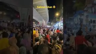 Salman khan aya mohammad Ali road  bhindi bazar 🫢🫢 #live #viral #trending