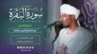 تلاوة بحدر مميز | آيات من سورة البقرة | القارئ :- نورالدائم الأمين طلحة
