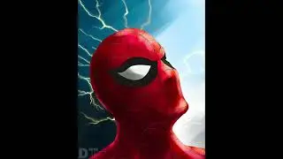 Spider Man Digital Painting - Short #spiderman #marvel #speedpaint