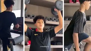 Ronaldo Junior Training Hard For The New Season 😤⚽️💪🏽