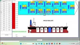 MV AKATSUKI AUTOMATED BALLAST CALCULATION!