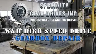 Windm&ouml;ller & H&ouml;lscher High-Speed Gear Drive Repair by Specialty Gear Drives Inc.