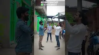 Big & Foldable Agriculture Hexacopter Drone flight testing by Hi Tech xyz