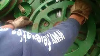 Subir y Bajar Velocidad del Doble Rango en Trilladora John Deere 7720