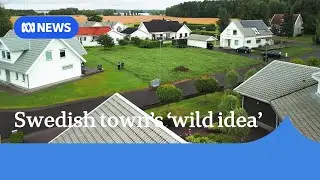 Rural Swedish town selling plots of land for price of cup of coffee | ABC News