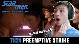 STAR TREK TNG 7X24 Preemptive Strike REACTION -  Ro is BACK!! FIRST TIME WATCHING!