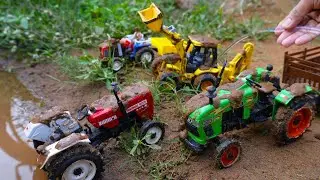 Tractor Washing Through DIY Mini Pump Video | Eicher 5660 , HMT  , Swaraj 855 , JCB 3dx