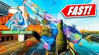 FASTEST WAY to UNLOCK CHROMA FLUX in BLACK OPS 7! (BO7 Mastery Camo)
