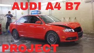 AUDI A4 B7 2.0T Project | Episode 1 | DAY 1 | Pre-Wash
