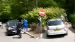 Simon cooke cleans a car