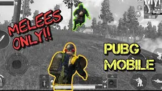 Insane Melee Weapon Fight | Pubg Mobile