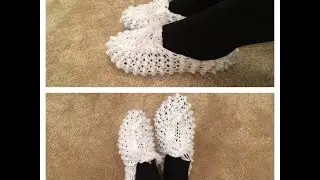 How to crochet easy slippers