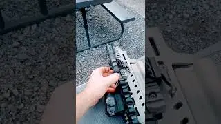 Flashlight upgrade for the #IWI #Tavor #TS12. #homedefense #12ga #foryou