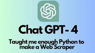 ChatGPT Taught Me How to Build a Web Scraper in Python in Under 2 Hours