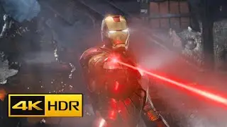 The Avengers (2012) | Repairing the Helicarrier scene in 4k HDR