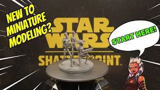 How to Build B1-Battle droids for Star Wars Shatterpoint.
