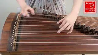 Exquisite Travel Size Concise Style Guzheng Instrument Chinese Zither Koto