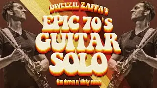 EPIC 70s GUITAR SOLO w/ Frank Zappa's Roxy SG!