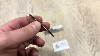 Сверло 3х33х61 мм, ц/х, Р6М5К5, средняя серия, левое, ГОСТ 10902-77, по металлу