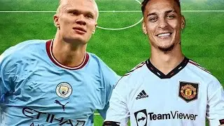 Antony Vs  Haaland 🔥● Masters of Skills  and  Goals 2023