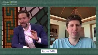 Sam Altman and Alexis Ohanian - we're not far from AI enabling a one-person billion dollar company
