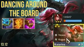 Katarina is the solo carry you need | tft set 9 ranked double up |