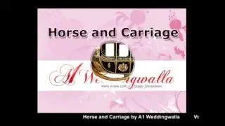 Horse and Carriage Hire In UK by A1 Weddingwalla A1wwHC04