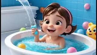 Splish, Splash, A Rainbow Bath | Fun Bath Song for Kids | Sing Along Water Adventure Rhyme