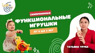 Функциональные (своевременные) игрушки от 0 до 3 лет