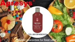 Keep Your Produce Fresh: Apresys Temperature & Humidity Logger for Safe Transportation! 🥦🚛