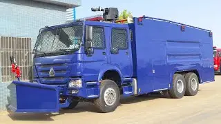 Howo armored crowd control riot truck