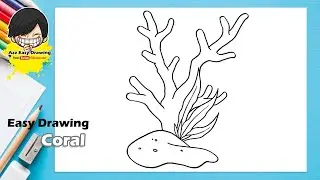 Easy Coral Drawing