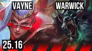 VAYNE vs WARWICK (TOP) | 5/1/3 | TR Challenger | 25.16