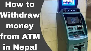 Nepal mai ATM se paise kaise nikale | How to withdraw money from ATM in Nepal | Nikhil Kanojia