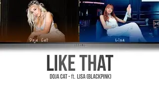 DOJA CAT ft. Lisa (Blackpink) - LIKE THAT (REMIX) (Color Coded Lyrics/Eng/Han/Rom)