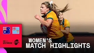 Try-scoring PERFECTION 🤩 | Australia v Fiji | HSBC SVNS Dubai 2025 | Women's Semi-Final Highlights