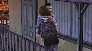 Carley Kisses Lee - Telltale's Walking Dead