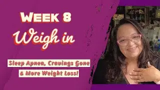 ZepBound Week 8 Update | Sleep Apnea, No Cravings & 6 lbs Lost in 2 Weeks!